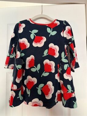 Mini Boden Navy Tunic Dress 4-5 yr